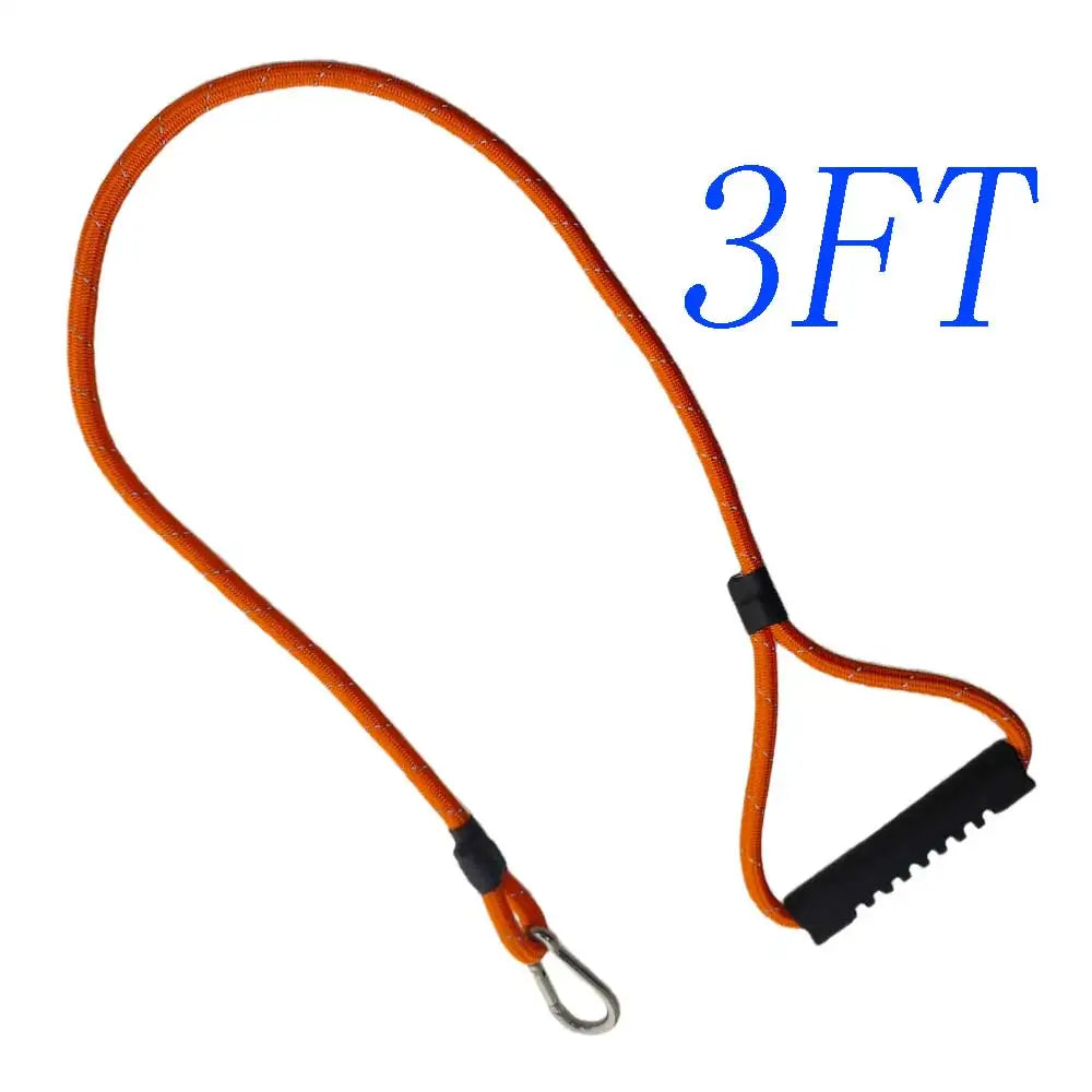 3FT/8FT Kayak Handle Drag Rope Tow Rope with Snap Carabiner for Kayak Canoe Inflatable Boat Carrying & Rescue