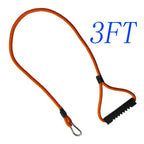 3FT/8FT Kayak Handle Drag Rope Tow Rope with Snap Carabiner for Kayak Canoe Inflatable Boat Carrying & Rescue