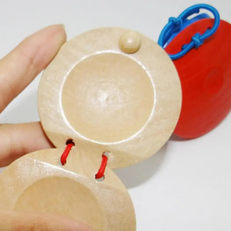 Wooden Musical Instrument Castanets Small Other Educational Toys Children Kids Rhythm