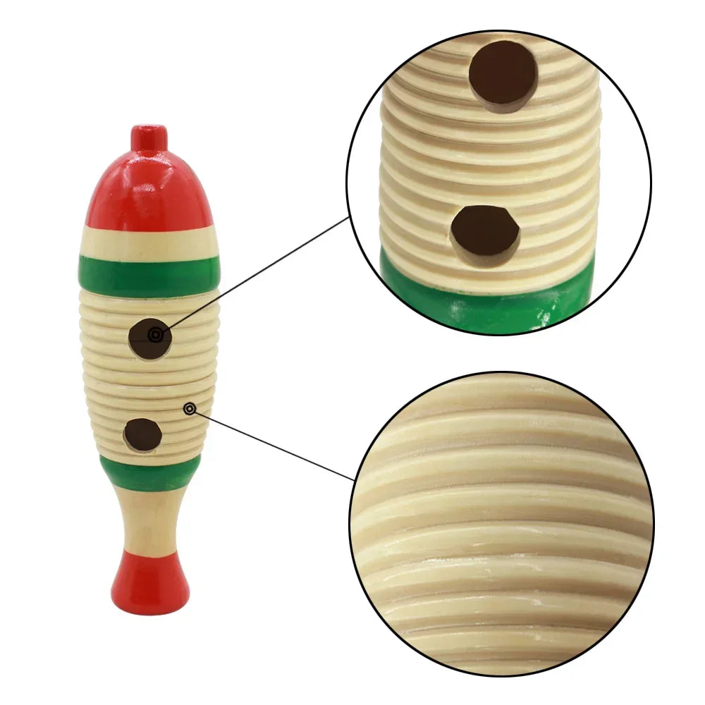 Wooden Fish Toy Game Orff Percussion Musical Instrument Toddler Music Learning Children's Christmas Gifts Baby Educational Toys