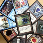 9 Pcs MTG Proxy Black Core Paper with Hologram Cards All Rare Expensive Magic Cards