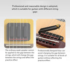 Miwayer Premium Neoprene Guitar Mute | 360° Fretboard Dampening | Silent Practice Pad w/Anti-Scratch Base Plate