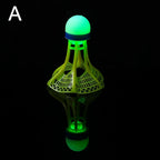 1/2/5 Pack LED Badminton Shuttlecocks -Lighting Glow In The Dark Badminton Birdies Badminton Practice Windproof Shuttlecocks