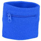Unisex Wristband Coin Key Storage Zipper Pocket Sports Wrist Wallet Fitness Running Basketball Wrist Sheath Wrist Brace