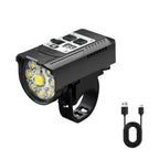 LED Bicycle Front Light High Brightness Bike Flashlight Intelligent Sensor Bicycle Head Light Bike Safety Lamp for Night Riding