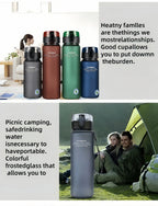 1pcs 400/560ML High Quality BPA Free Leak Proof Sports Water Bottle Tour Hiking Portable My Favorite Drink Bottles UNBreak