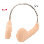 1/2/3pcs Steel Wire Durable No-skid Soft Silicone Water Sports Accessories Swimming equipment Nose Clip Diving Tool