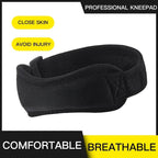 1 Piece Knee Patellar Tendon Knee Support Strape Brace Adjustable Shock Absorption Compression Knee Pad Sleeve for Basketball