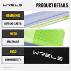 WRELS Anti-Slip Sports Headband Sweat Absorbing Headband Breathable Fitness Running Hair Band Quick Dry Elastic Cycling Hairband