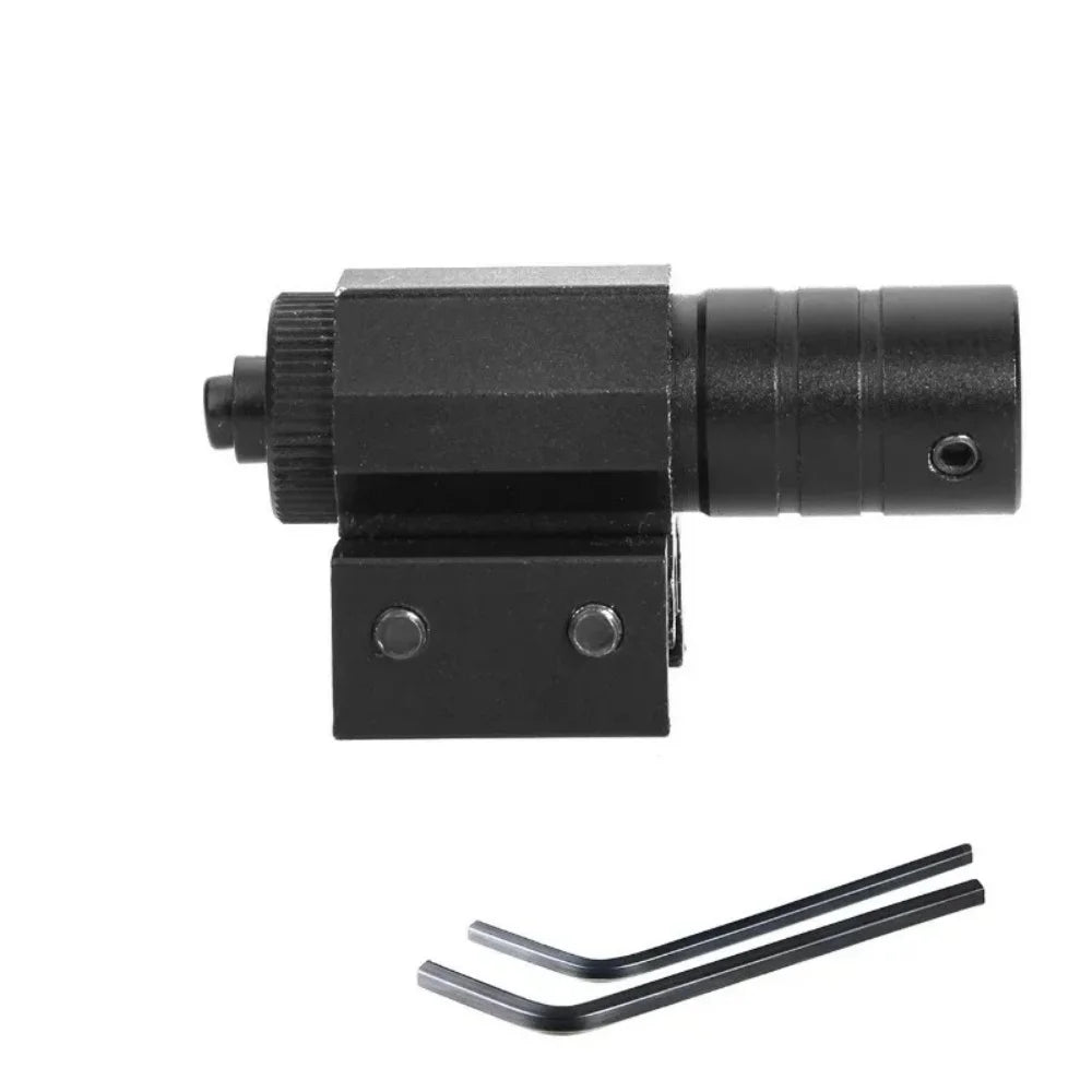 Adjustable Red Dot Positioning Pointer Universal Picatinny Mount Locator Outdoor Long Range Auxiliary Positioning Calibration