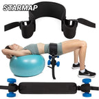 Dumbbell Exercise Belt Hip Thrust Weight-Bearing For Effective Glute Bridge Barbell Workout Waist Fitness Weight Training