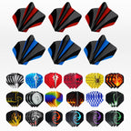 60Pcs Dart Flights, Professional Standard Dart Accessories, Colorful Replacement Flights for Training, Clubs, and Casual Play