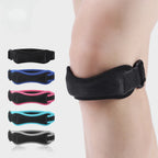 1 Piece Knee Patellar Tendon Knee Support Strape Brace Adjustable Shock Absorption Compression Knee Pad Sleeve for Basketball