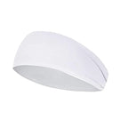 Men Women Sports Headband Sweatband Stretch Elastic Gym Fitness Running Yoga Headwrap Breathable Quick-dry Absorbent Hair Bands