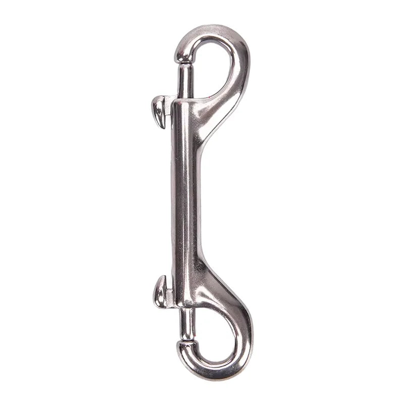Brand New 316 Stainless Steel Bolt Snap Hooks, Double Ended Snap Clips Scuba Clips for Diving, Dog Leash, Key Chain, Horse Tack
