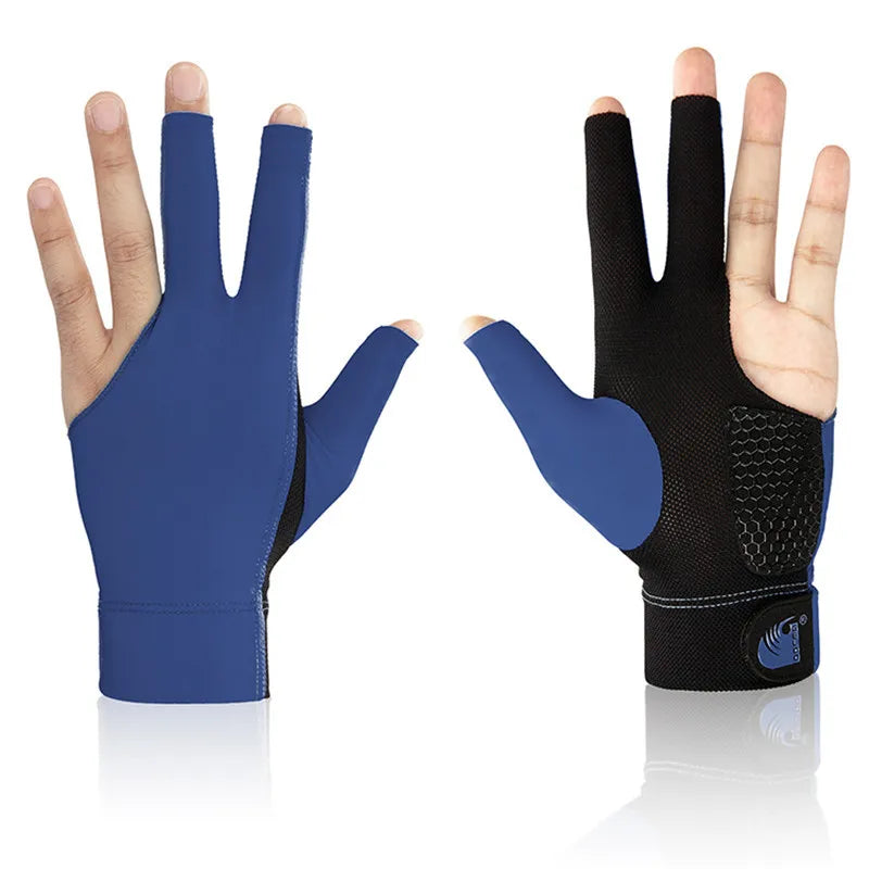 1PCS Breathable Billiard Pool Gloves Spandex Lycra Shooters Carom Snooker Cue 5 Colors Sports Gloves Fits on Left or Right Hand
