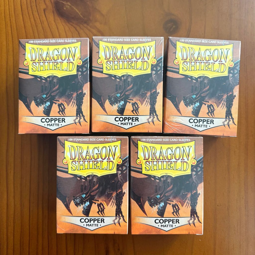 Dragon Shield Card Sleeves 5 Boxes Set - Premium Card Protection for Trading Cards Shipped Directly from US