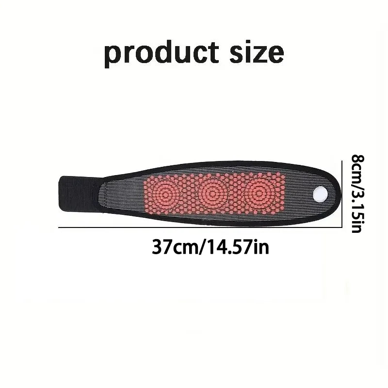 Self-Heating Wrist Band Magnetic Therapy Support Brace Wrap Heated Hand Warmer Compression Pain Relief Wristband Sanitizer Belt