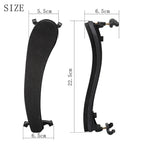 4/4 Adjustable 15'' 16'' Viola Shoulder Rest Black Professional Viola Shoulder Pad Thick Soft Sponge Support Padded Accessories