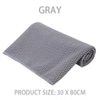 Outdoor Microfiber Quick Dry Cooling Ice Towel Sports Cold Towel for Fitness Camping Running