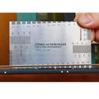 Miwayer Precision String Action Ruler – Professional Luthier Measuring Tool for Guitar, Ukulele, Bass, Banjo & Mandolin
