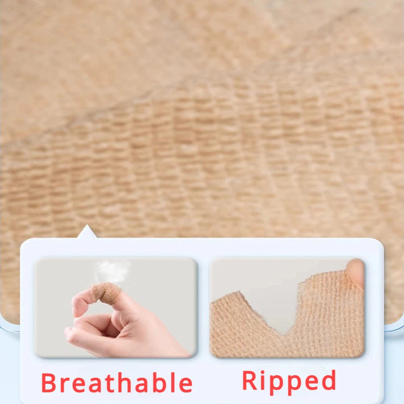 10 Rolls Athletic Wrap Tape Self Adhesive Elastic Bandage Elastoplast Sports Protector Knee Finger Shoulder Tattoo Accessories