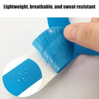 5PCS Sports Kinesiology Tape for Knees Pre-Cut Waterproof Knee Tape for Knee Pain Relief Pre Cut, Original Cotton Athletic Tape