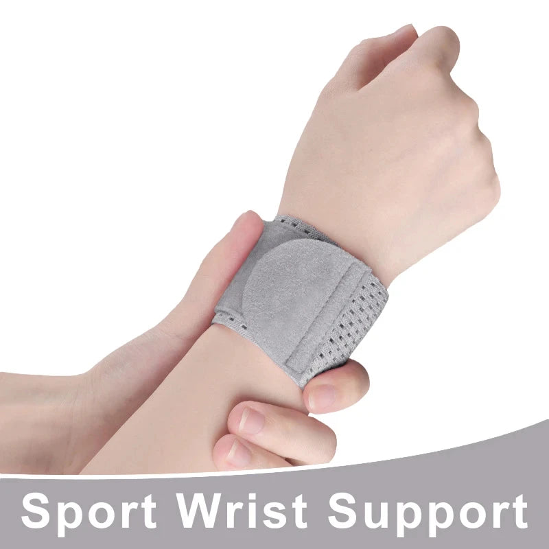 1/2pcs Protective Elastic Adjustable Wrist Gym Compression Support Straps Arthritis Sprain Anti Sprain Wristband Strap