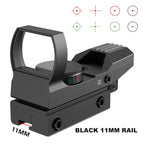 Tactical Red Green Dot Sight Scope Optics scope Red Dot Sight Hunting Optics Reflex Sight with 20mm Rail