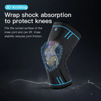 Vilico 1PCS Elastic Knee Pads Nylon Sports Fitness Kneepads Breathable Running Basketball Volleyball Knee Support