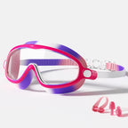 Swim Goggles, Waterproof Anti-Fog Anti-UV Wide View Swimming Goggles for Kids 3-14