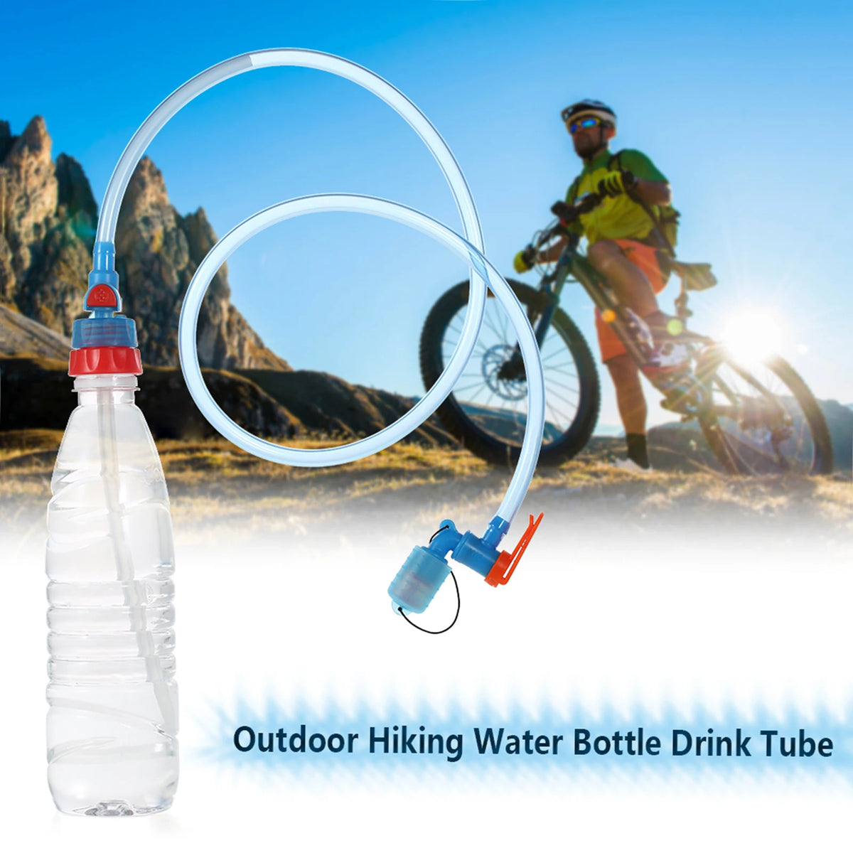 Water Bottle Drink Tube Hose Hydration Bladder Reservoir Pack Backpack System Hose Kit drink tube kit Drink tube hose
