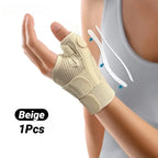 1Pcs Flexible Splint Wrist Thumb Support Brace For Tendonitis Arthritis Breathable Protector Guard Fits Right And Left Hand