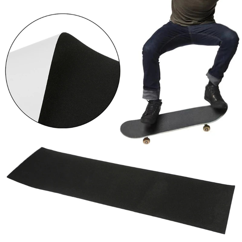 Skateboard Deck Sandpaper Grip Tape Skating Board Longboard Sandpaper Griptape Skating Board Sticker Professional
