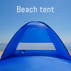 PAKICETUS Lightweight Pop Up Beach Tent with Carry Bag, Quick Setup Sun Shade Shelter Portable Outdoor Cabana Tent for Beach Vacation Outdoor Travel Lovers