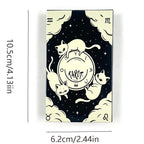 Hot-selling Cat Tarot Cards A 78 Deck Oracle English Visions Divination Edition Borad Playing Games,Family Gatherings Board Game