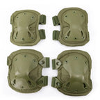 Outdoor Tactical Protective Gear Set Of 4 Knee Pads Elbow Pads For Outdoor Cycling Mountaineering And Hiking Protection Sports