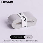 HEAD Tennis Racket Overgrip Sweat Band Absorption Grip PU Badminton Racket Handle Grip Tennis Griptape Padel Racket Grip