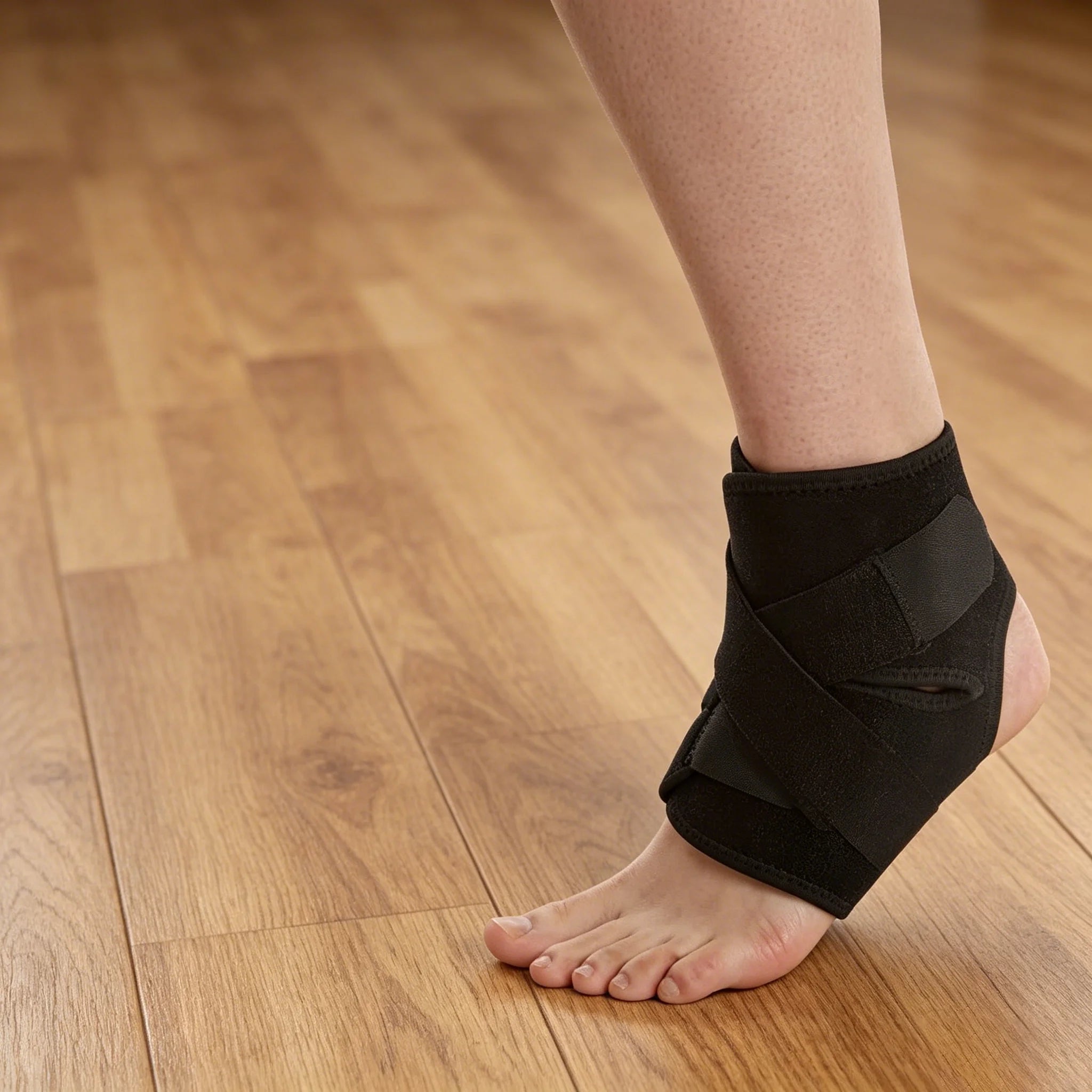Ankle support frame, breathable neoprene sleeve, adjustable package! (1 piece pack)