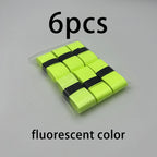 6 Piece of Badminton Grip Anti Slip Straps, Tennis Racket Sports Grip Pads, Shock-Absorbing Grip Straps