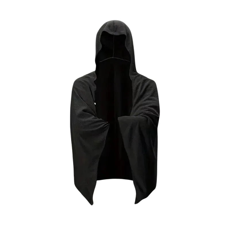 4-in-1 Cooling Hooded Cloak Super Absorbent Oversized Hooded Towel Wrap Sunscreen Quick Dry Shawl for Swimming Beach Pool Travel