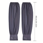 Cooling Arm Sleeves Breathable Sun Protection Ice Slik Sleeves Summer Outdoor Sports Driving Cycling Sleeves Men Loose Arm