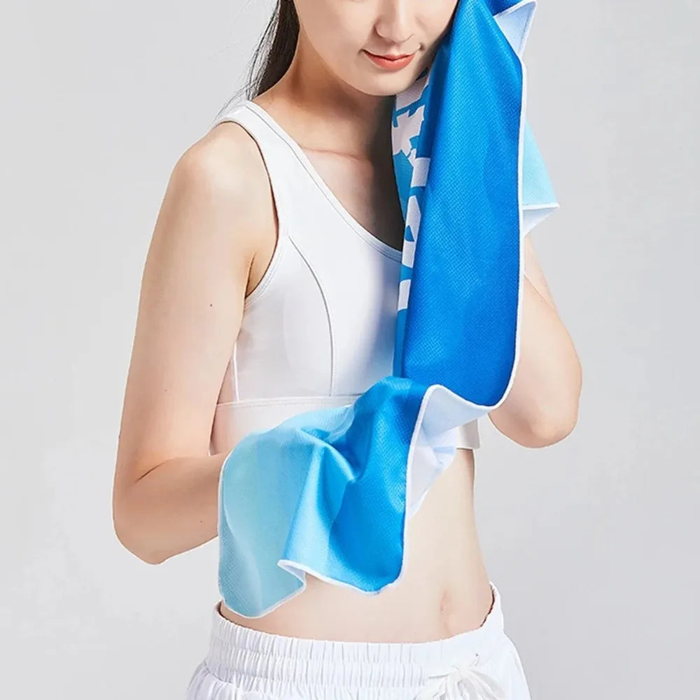 1Pc Quick Drying Towel Breathe Cold-feeling Towel2026Sports Fitness Running Gym Yoga Soft Microfiber Towe