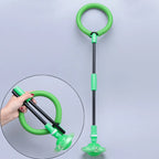 Bounce Ball Elastic Flash Ball Self Luminous Adult Children Rotation Jump Ring Fitness Set Foot Single Leg Swing Ball New Gift