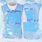 Cool Vest Body Cool Clothing with 8 Ice Packs Cold Wrap Gadgets Cooler Clothes Wearable Designed for Travel Day Work Summer