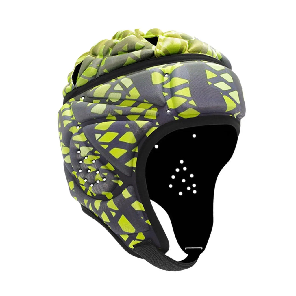 Rugby Helmet Ultralight Adjustable Protective Gear Protective Cap Headgear for Flag Football Sports Baseball Playing Training