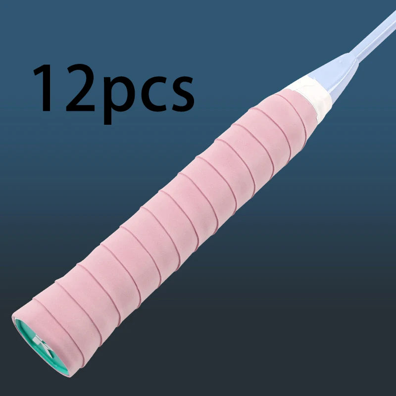 Anti Slip Flat Sweatband for Badminton/Tennis, with Sweat absorbing Grip Rubber to Help Score Points on the Court