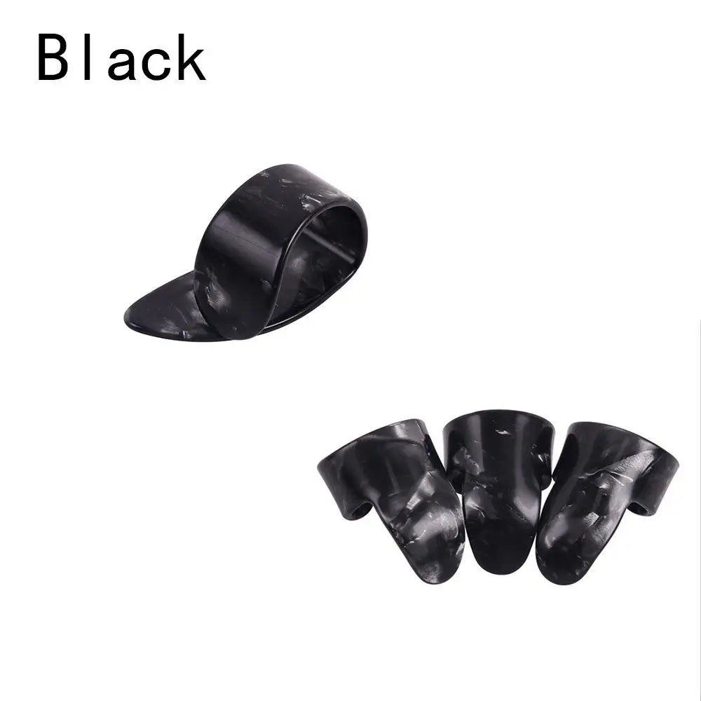 1 Thumb + 3 Finger For Acoustic Celluloid Guitar Picks Guitar Plectrum Fingerpick Guitar Parts Musical Instruments Accessories