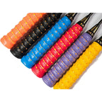 Shock Absorption Anti‑Slip Sport Overgrip Tape Sweatproof Grip Tape for Tennis, Badminton & Sports Equipment with Sweatband
