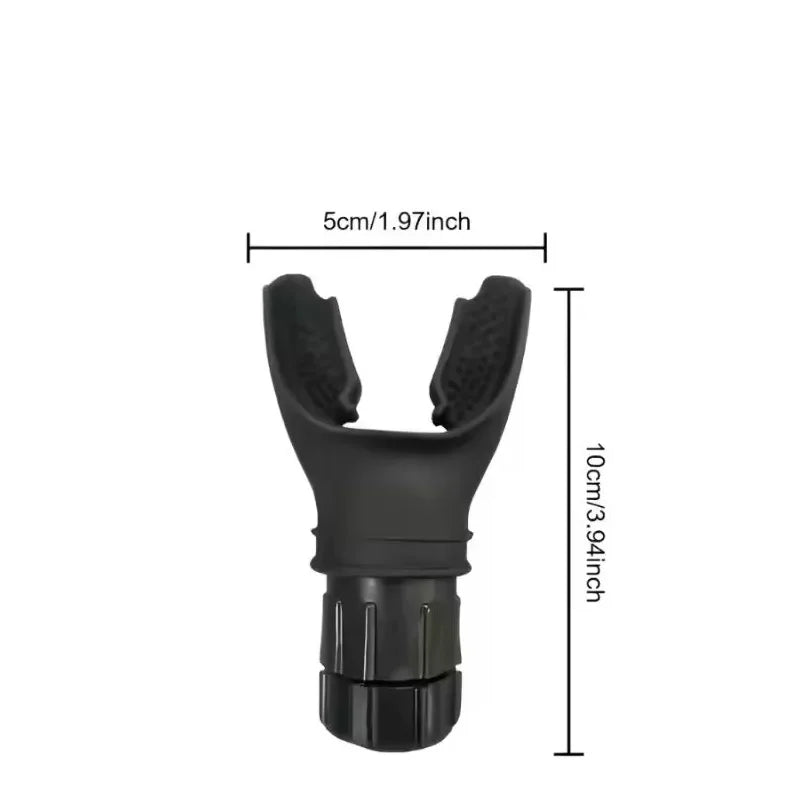Silicone Breathing Device Adjustable Resistance Portable Throat Fitness Lung Capacity Training Respiratory Exerciser Adjustable